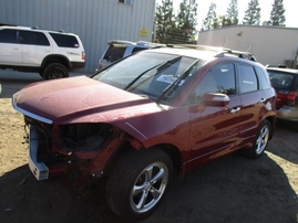 2007 ACURA RDX RED 2.3L AT 4WD A16428